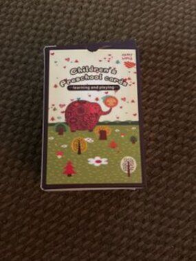 Happy World Children's Preschool Cards" designed for early learning